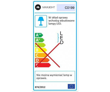 Plafon sufitowy VELVET (C0199) - Elegancja i nowoczesność od MAXlight