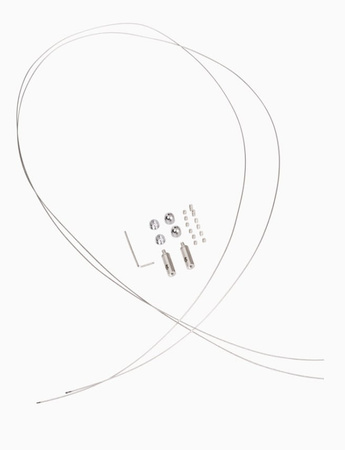 MAXlight (MA0008) Zestaw linek do szyn natynkowych MT0001, MT0002, MT0011, MT0012 - stabilność i wygoda w wiszącym oświetleniu.