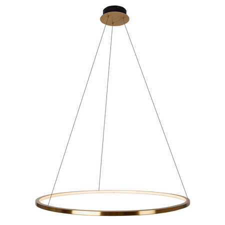 MAXlight (P0494) Lampa wisząca Queen Ø 70 cm, złoto szczotkowane – elegancja i nowoczesność w Twoim wnętrzu.