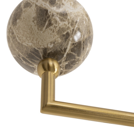 MAXLIGHT P0633 LAMPA WISZĄCA NOVA GOLD 7L