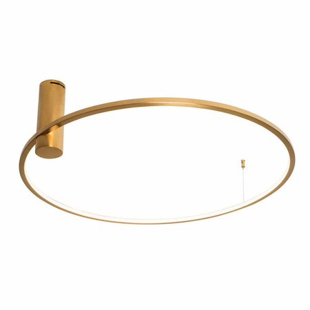 Lampa sufitowa QUEEN 80CM W KOLORZE BRUSHED GOLD (C0240) - MAXlight