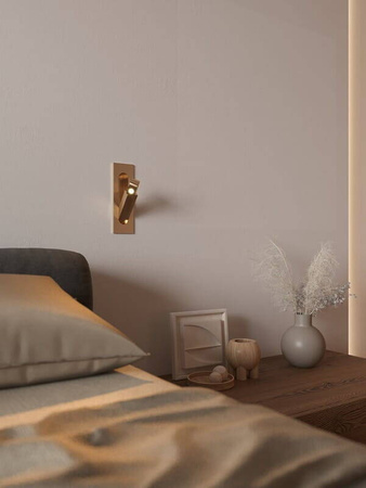 MAXlight (W0377) Kinkiet podtynkowy LIBRA 3W – nowoczesne oświetlenie do każdego wnętrza.