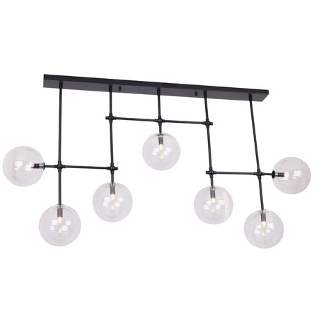 Lampa sufitowa LOLLIPOP w kolorze czarnym (P0396) - MAXlight