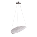 MAXLIGHT P0636D LAMPA WISZĄCA EMPIRE 17W, CHROM