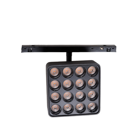 MAXlight Raster MICRO11 12W Czarny Kwadrat 2700-5000K Zigbee (N0013Z) - Nowoczesne oświetlenie do Twojego domu.