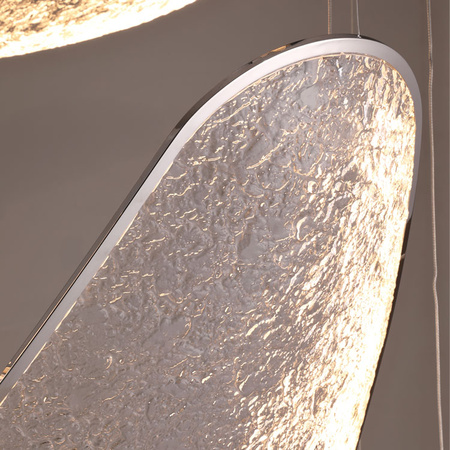 Ekskluzywna kaskadowa lampa wisząca MAXLIGHT P0634D EMPIRE 121W, CHROM