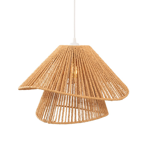 MAXlight Lampa Wisząca Amalfi II Natural (P0578) – Stylowe oświetlenie do każdego wnętrza