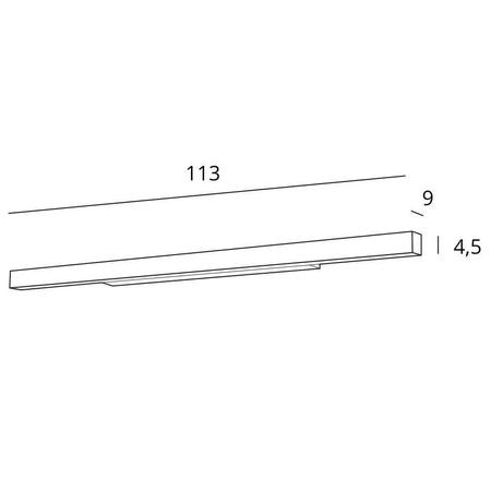Kinkiet LINEAR IP44 (W0265) - Oświetlenie MAXlight do Twojego wnętrza!