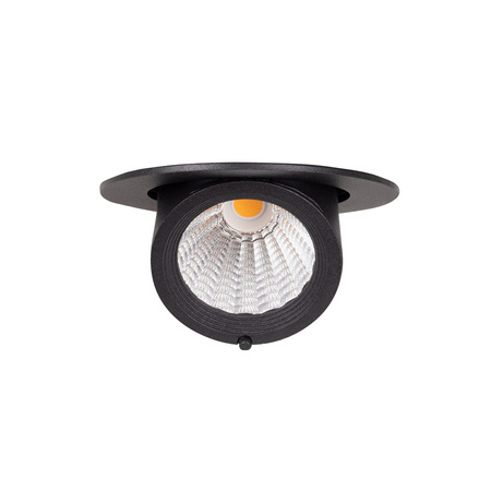 MAXlight H0133 Oprawa Wpuszczana RUBIO 10W Czarne Światło Elegancji