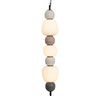 MAXLIGHT P0630 LAMPA WISZACA MODERN 28W, OPAL + DARK GREY+MEDIUM BROWN+LIGHT GREY