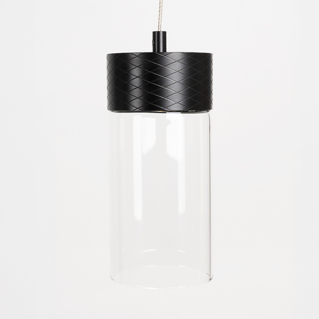 MAXLIGHT P0640 LAMPA WISZĄCA FUSION CZARNA