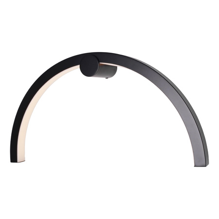 Kinkiet MAXlight TRIO ARC w kolorze polerowanego czarnego IP44 (W0335) - elegancja i funkcjonalność.