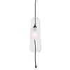 MAXlight (P0588) Lampa wisząca MAURI 1 - przezroczyste szkło, elegancja i nowoczesność w Twoim wnętrzu.