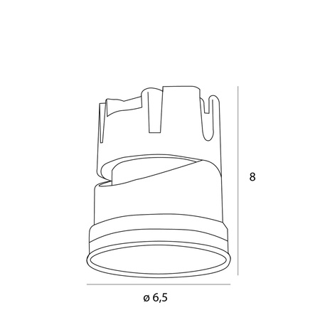 MAXlight HM190 3000K - Moduł LED 10W IP65 do oświetlenia zewnętrznego i wewnętrznego.