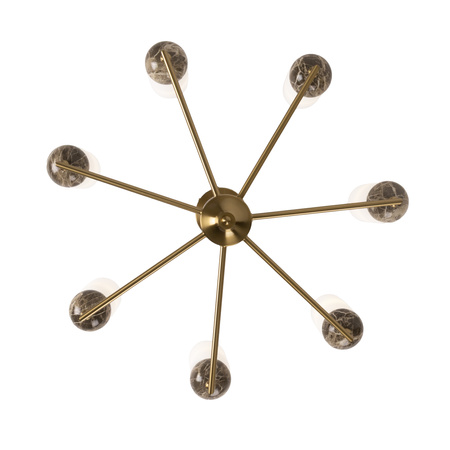 MAXLIGHT P0633 LAMPA WISZĄCA NOVA GOLD 7L